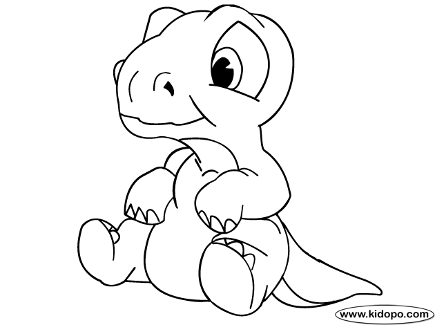 Download baby dinosaur to colour | Dinosaurs Pictures and Facts